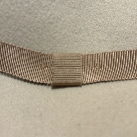 AUXILIARY by Aritzia Sz S/M Fedora Hat 100% Wool Huette Myth Beige NEW WITH TAG - Picture 5 of 9